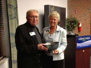 GatorTown Gators President Phil Clark and Cindy Flowers